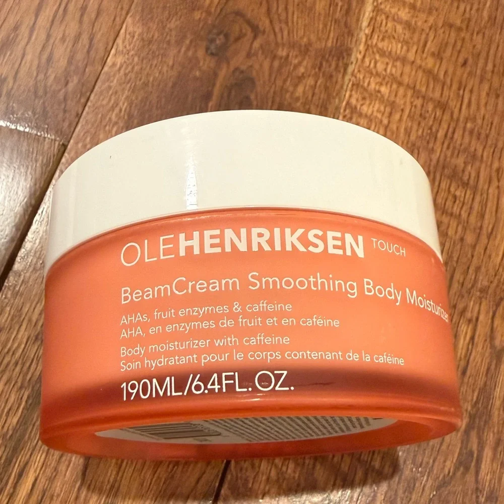 NEW 6.4oz Ole Henriksen Touch BeamCream Smoothing Body Moisturizer -